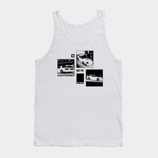 MAZDA RX-7 FC Black 'N White Archive Tank Top